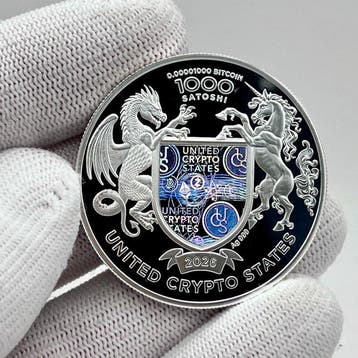 United Crypto States. 2026 – Eagle – 1 oz Silver coin – Ag