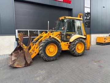 Veiling: Graaf-laadcombinatie JCB 4CX Diesel 1994, Ophalen