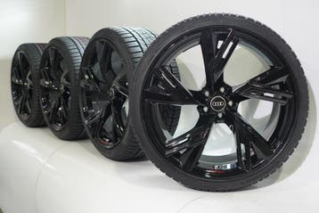 Audi RS6 22 inch velgen Continental Winterbanden Nieuw Origi, Ophalen of Verzenden