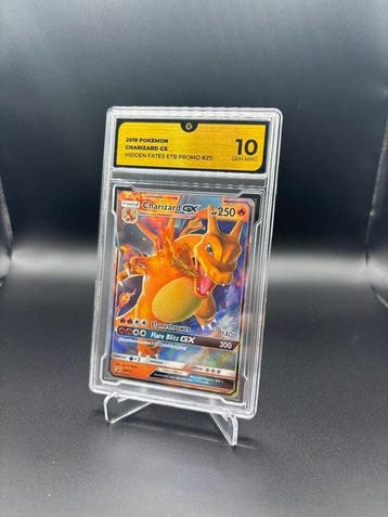 Pokémon - 1 Graded card - Dracaufeu 21 Carte promo - GG 10 -