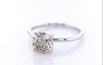 Zonder minimumprijs - Ring - 14 karaat Witgoud - 1.50ct. tw., Nieuw