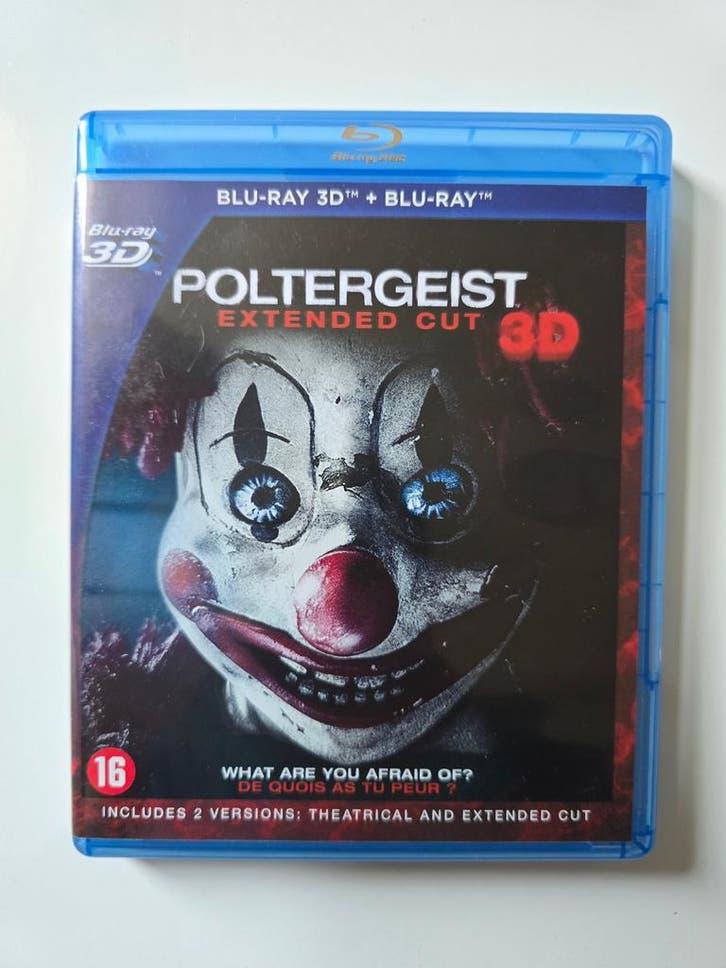 POLTERGEIST (2015) (2D + 3D) (BLURAY), Cd's en Dvd's, Blu-ray, Gebruikt