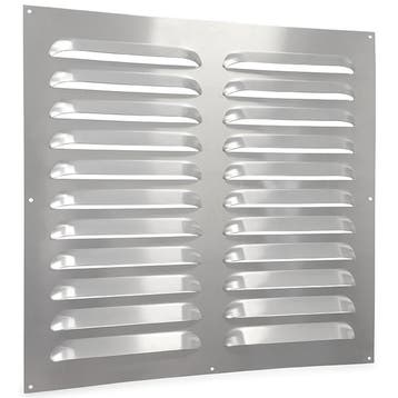 Aluminium schoepenrooster (grote schoep) opbouw 500 x 500mm, Verzenden
