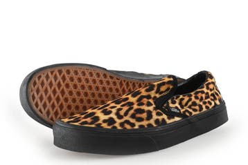 Vans Instappers in maat 41 Panter, Kleding | Dames, Schoenen, Overige kleuren, Verzenden, Instappers, Gedragen