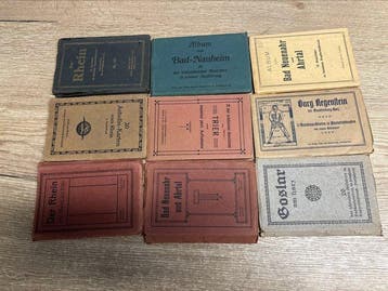 Allemagne - Divers livrets de cartes postales - Carte