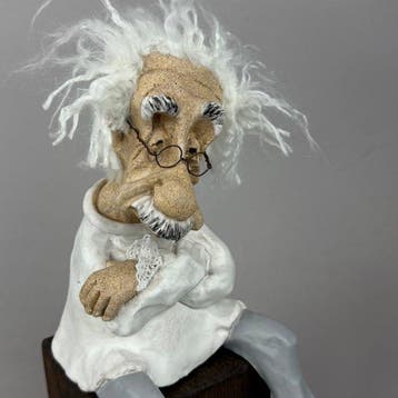 Anna Em - Einstein LARGE - hand made