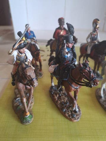 Del Prado - Militaire miniatuur beeldjes (10) - Metaal,