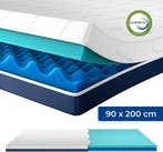 2dekans | CozySense® DualFeel Topper Matras 90x200 - Matras, Ophalen of Verzenden, Nieuw