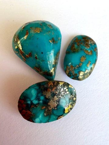 Turquoise Echt juweel! Topkleur Neishabour Turkoois Partij