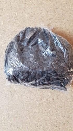 Houtsnippers Zwart ca. 200 gr, Nieuw