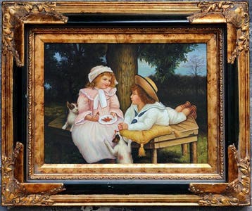 Frederick MORGAN (1847/56-1927) Dans le goût de - Les petits