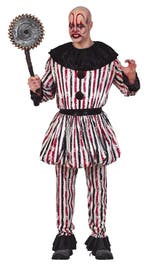 Horror Clown Halloween Kostuum Heren, Verzenden
