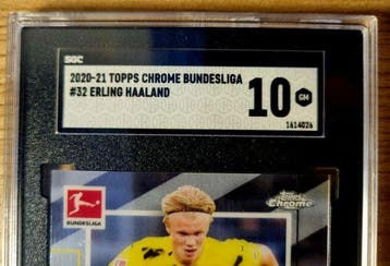 2020/21 Topps Topps Chrome Bundesliga Erling Haaland #32