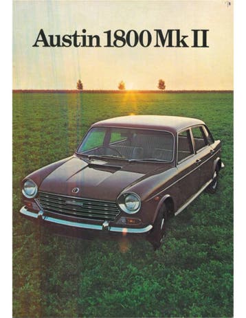 1972 AUSTIN 1800 MKII BROCHURE AFRIKAANS, Nieuw