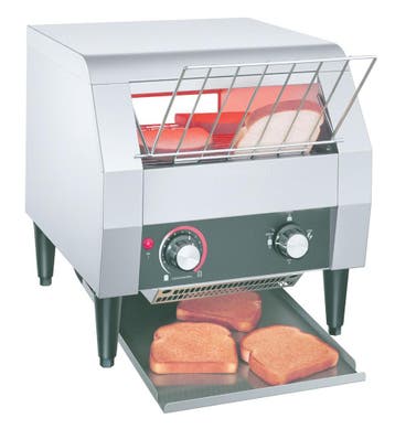 Toaster | Lopendeband | 6 Sneden p/min | 2kW |, Verzenden