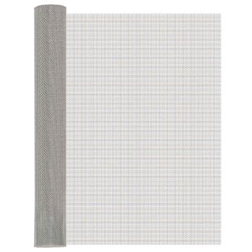vidaXL Mesh Scherm 80 x 500 cm 8 Mesh Roestvrij staal 201, Verzenden