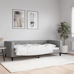 Slaapbank 90x200 lichtgrijs | Retour Deal | -57%, Verzenden