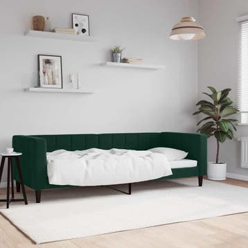 Canape-lit 80x200 - Remise 42% - Jusqua epuisement, Maison & Meubles, Verzenden, 200 cm, 80 cm