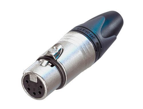 Neutrik XLR 5p female stekker, TV, Hi-fi & Vidéo, Câbles audio & Câbles de télévision, Enlèvement ou Envoi