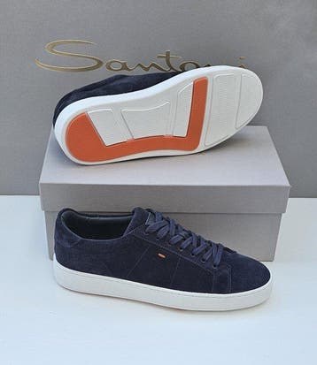 Santoni - Sneakers - Maat: EU 42 - Nieuw met tags