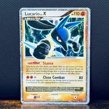 Pokémon Card - Lucario LV.X DP12 – Pokémon, Nieuw