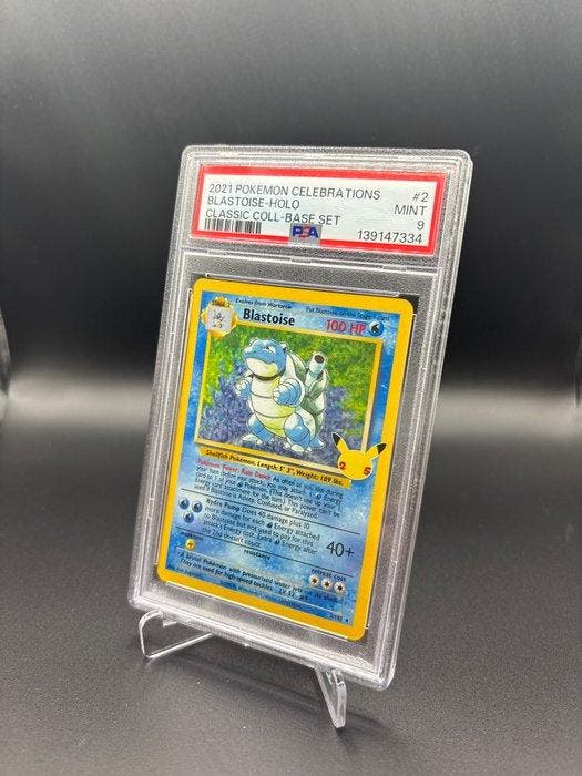 Pokémon - 1 Graded card - Blastoise 002 Foil - PSA 9 - Sword, Hobby & Loisirs créatifs, Jeux de cartes à collectionner | Pokémon
