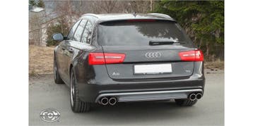 FOX Audi A6 4G - 2.0l TFSI + 2.8l FSI einddemper rechts/link, Verzenden