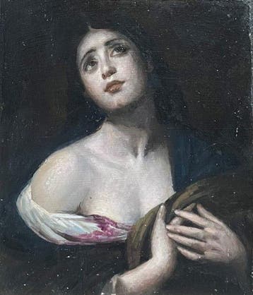 École italienne (XIX), D’après - Saint Agatha – After Andrea