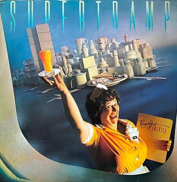 Supertramp – Breakfast In America (LP, 1979), Verzenden, Gebruikt