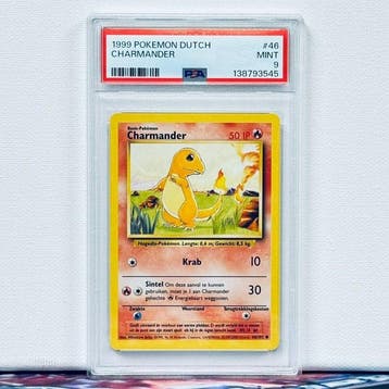 Pokémon Graded card - CHARMANDER #46 - Pokémon - PSA 9, Nieuw
