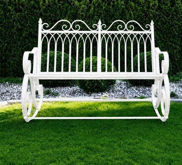 Banc de jardin - Fer - banc à balançoires