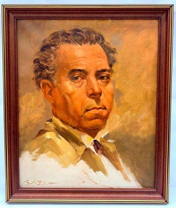 Rafael Jutglat Pujol (1889-1961) - Autoretrato del artista