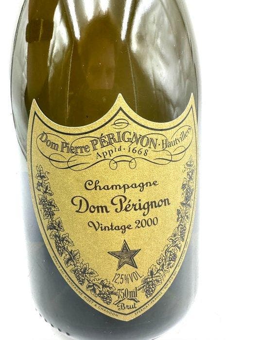 2000 Dom Pérignon - Champagne Brut - 1 Bouteille (0,75 l), Collections, Vins