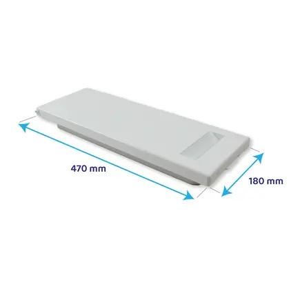 Smeg Vriesvakdeur 470x180mm / 2063754028, Elektronische apparatuur, Koelkasten en IJskasten, Verzenden