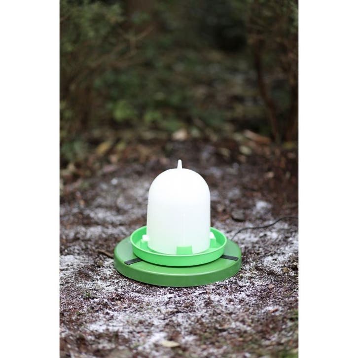 Verwarmingsplaat voor pluimveedrinkbak Ø250mm,24v,15w, m., Dieren en Toebehoren, Pluimvee | Toebehoren, Nieuw