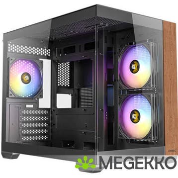 Antec CX600M Wood ARGB Black, Verzenden, Nieuw