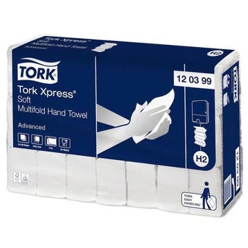 Multifold Handdoeken | Xpress®-Papier (2-Laags) | Wit | 136, Zakelijke goederen, Verzenden, Nieuw in verpakking