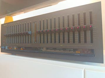 Technics - SH-8020 Stereo grafische equalizer, TV, Hi-fi & Vidéo