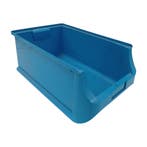 Magazijnbak 500x200x310 mm levensmiddelgeschikt blauw pp, Ophalen of Verzenden, Nieuw