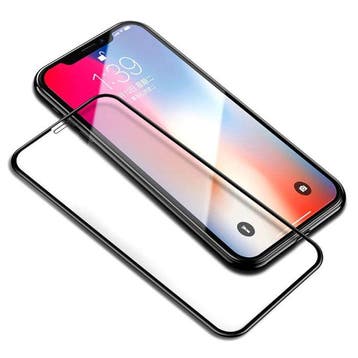 iPhone XS Max Full Cover Screen Protector 2.5D Tempered, Verzenden