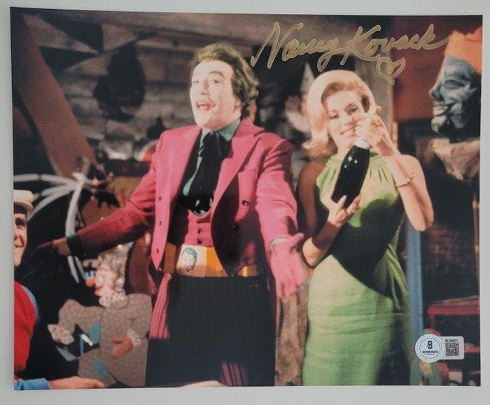 Batman - Classic Tv - Nancy Kovack (Queenie) - Autograph,, Verzamelen, Film en Tv