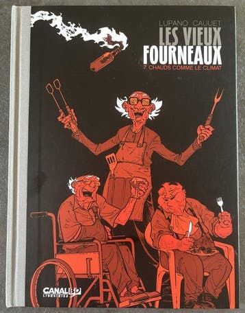 Les Vieux Fourneaux T7 + dédicace couleur - C - 1 Album -, Boeken, Nieuw