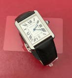 Cartier - Tank Solo XL - WSTA0029 - Homme - 2018, Handtassen en Accessoires, Horloges | Heren, Nieuw