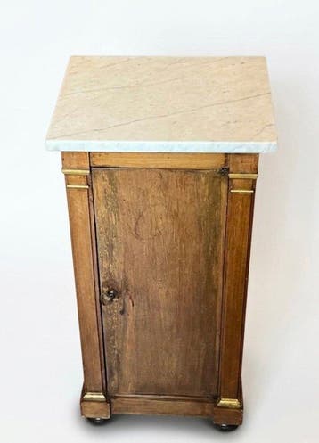 Comodino Antico - Kabinet - Walnoot - Stile Impero, Antiek en Kunst
