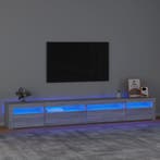 vidaXL Tv-meubel met LED-verlichting 270x35x40 cm grijs, Huis en Inrichting, Kasten |Televisiemeubels, Verzenden, Nieuw