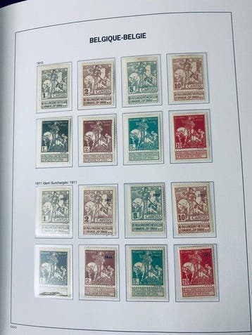 België - Collectie België in Davo LX, Gestempeld