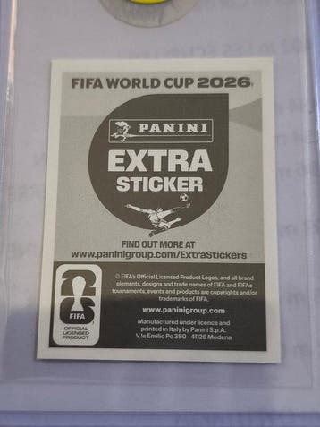 2026 Panini FIFA World Cup 2026 Lionel Messi Extra sticker, Collections