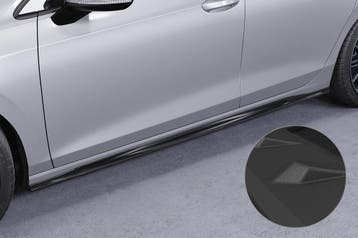 Zijskirts mat zwart voor VW Golf 8 (Type CD) SS467-S, Verzenden, Nieuw