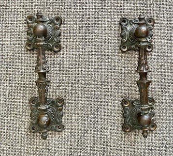 Quincaillerie de porte (2) - 1930-1940 - Poignées de porte