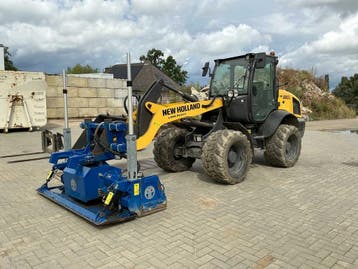 Online veiling - 2021 New Holland W80C LR wiellader met 2, Ophalen